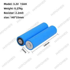 สกูตเตอร์เซลล์แบตเตอรี่ลิเธียมไอรอนฟอสเฟต LF15Ah C33 LFP 33140 3.2V 15ah EV - Product Image 2