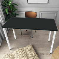 Bureau à domicile blanc moderne Durable & Facile à assembler Essentiels Simple Mobilier moderne pour chambre à coucher Bureau