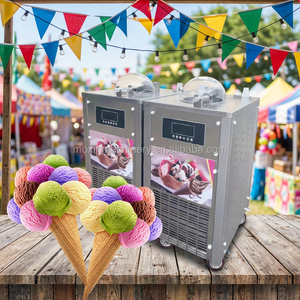 Macchina Intelligente Moxin per Gelato Fritto, con <span class=keywords><strong>Doppia</strong></span> Piastra Piatta, per Uso Commerciale - Product Image 3