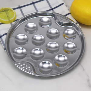 <span class=keywords><strong>Plateau</strong></span> Plats Escargot Huître Champignon Barbecue <span class=keywords><strong>Plateau</strong></span> De Cuisson Plaques En Acier Inoxydable Restaurant Et Accessoires De Cuisine - Product Image 3