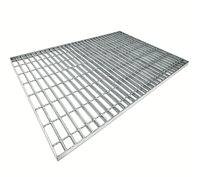 Grille de drainage de voie d'accès personnalisable en acier galvanisé à chaud