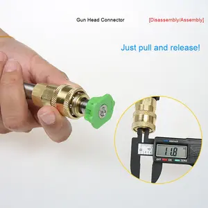 Puissant pistolet à eau froide 3000-4000Psi lave-auto industriel électrique avec matière plastique efficace pour le lavage de voiture - Product Image 5