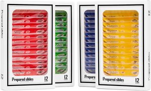 Portaobjetos de Plástico Preparados para Niños - Muestras de Animales, Insectos y Plantas para Microscopio Biológico Monocular - Product Image 2