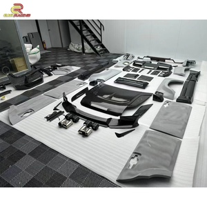 Nuevo Kit de Carrocería de Fibra de Carbono Estilo MSY con Capó, Faldones Laterales, Puntas de Escape y Alerón para Land Rover Defender - Product Image 2