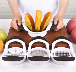 Rallador de Frutas, Mango, Tomate y Patata con Mango Ergonómico de Goma, Herramienta de Cocina para Rebanar y Quitar el Núcleo Rápidamente - Product Image 4