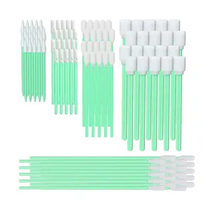 100 pcs Camera, Optical Lens, Arts and Crafts, Painting, Gun, Printer, Multi-Purpose Cleanroom Foam Tip Cleaning Swab Kit