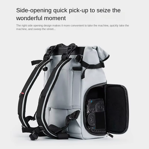 Sac de rangement pour appareil photo micro unique en nylon imperméable, sac à dos de photographie, sac à dos pour appareil photo, étui pour trépied - Product Image 4