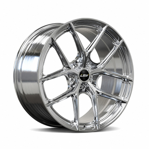 Jantes forgées LS8191 5x112 5x120 18 19 20 pouces, garantie du meilleur prix, remplacement OEM, chrome poli - Product Image 1