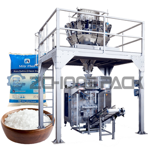 Máquina de Envasado Vertical, Envasadora de Flujo para Azúcar Blanca, Caramelos, Galletas, Gránulos Sólidos, Arroz y Azúcar - Product Image 1
