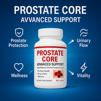 Supplément de base de prostate 60 capsules Flourisher pour la santé urinaire et de la prostate
