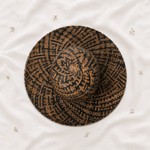 Sombrero de Pescador Tejido a Mano, Bordado a Mano, con Borde Ancho, para Cabezas de 48-50cm de Circunferencia, Ideal para Playa, Viajes, Verano - Product Image 2