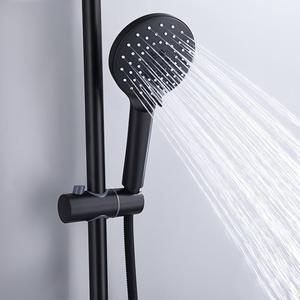 Ensemble de douche en laiton britannique de haute qualité <span class=keywords><strong>avec</strong></span> pulvérisation douce à poignée unique et finition chromée pour salle de bain et hôtel - Product Image 2