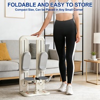CZFIT Nuevo Entrenador de Fitness Cardiovascular para Adultos, Máquina de Ejercicio Giratoria Mecánica Plegable, Silenciosa y Delgada para Tonificar la Cintura
