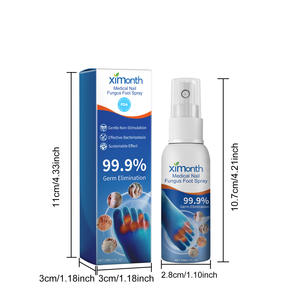 Spray pour ongles gris Offre Spéciale réduire les produits de soin des pieds fongiques des ongles réparation Spray pour ongles endommagés - Product Image 5