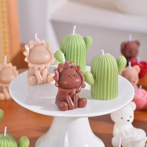 Vela de Osito de Peluche de Dibujos Animados Hecha a Mano para Decoración del Hogar, Velas Aromáticas de Animales Lindos al por Mayor para Regalos de Baby Shower, Fiestas de Cumpleaños - Product Image 5