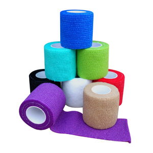 Bandage auto-adhésif 2,5 cm x 4,6 m, ruban élastique médical pour les mains, les poignets, les mollets, premiers secours en extérieur - Product Image 1
