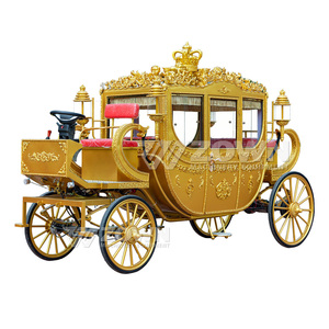 Calèche royale électrique de haute qualité à piles, à 4 roues, pour utilisation dans les parcs, les centres de villégiature et les célébrations de mariage - Product Image 4