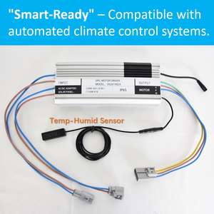 Ventilateur <span class=keywords><strong>d</strong></span>'évacuation solaire de 48 pouces, énergie gratuite pour les exploitations industrielles laitières, avicoles, porcines, bovines, OEM personnalisable - Product Image 5