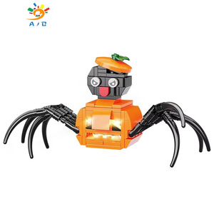 Kit de Construcción de Fantasmas, Calabazas y Vampiros de Halloween - Juguete Educativo Electrónico para Niños de 5 a 7 Años, Set de Construcción de Plástico ABS - Product Image 5