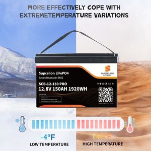 SUPCELION <strong>12V</strong> 12.8V 100Ah 150Ah 200Ah 300Ah LiFePO4 Lithium <strong>Ion</strong> <strong>Battery</strong> Pack for RV Yacht <strong>UPS</strong> EU Warehouse - Product Image 2