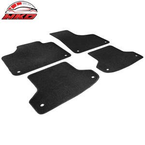 Alfombrillas para Audi A3 06-13, alfombras antideslizantes de terciopelo negro, 4 piezas - Product Image 2