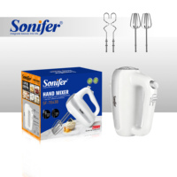 Mixeur plongeant puissant Sonifer SF-7043B avec moteur de haute qualité, batteur électrique 5 vitesses réglables pour desserts quotidiens