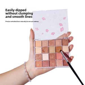 Herramienta especial para artistas de maquillaje, herramienta mejorada para delineador de ojos, cepillo para cejas, cabeza plana, detalles de bisel, gusano de seda, madera de barrido - Product Image 5