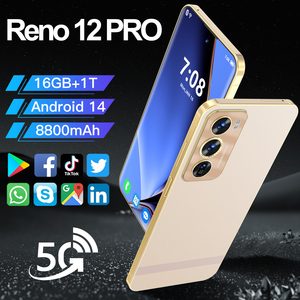สมาร์ตโฟน <span class=keywords><strong>Reno</strong></span> 12 Pro 5G ของแท้มือถือ7.3นิ้วเต็มหน้าจอ16GB + 1Tb แอนดรอยด์14ซิมคู่ราคาถูก - Product Image 3