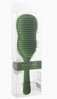 Peigne à coussin d'air en forme de feuille de bananier pour femmes, pour massage, coiffage, démêlage et soin doux du cuir chevelu