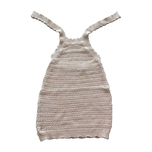 Abito Estivo da Spiaggia Casual <span class=keywords><strong>per</strong></span> Ragazze, in Cotone all'<span class=keywords><strong>Uncinetto</strong></span>, Lunghezza al Ginocchio, ODM, Schiena Scoperta, Senza Maniche, Ecologico e Traspirante - Product Image 1