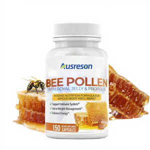 Ausreson OEM Extrait de <span class=keywords><strong>pollen</strong></span> <span class=keywords><strong>d</strong></span>'<span class=keywords><strong>abeille</strong></span> Prix Complément Énergétique Immunitaire Comprimés Boostants 1000mg Halal Gelée Royale Naturelle Comprimés de <span class=keywords><strong>pollen</strong></span> <span class=keywords><strong>d</strong></span>'<span class=keywords><strong>abeille</strong></span> - Product Image 1