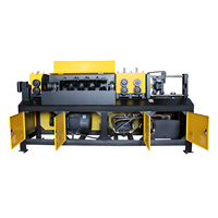 Máquina Enderezadora y Cortadora de Barras de Acero Totalmente Automática de 380V y 9kW con Sistema de Control PLC y Motor Enderezador de Varillas CNC