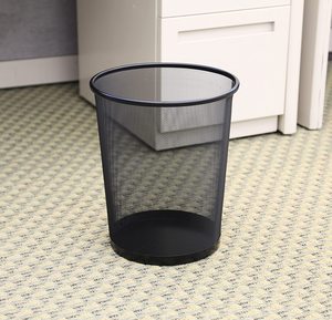 Malla de alambre de Metal de <span class=keywords><strong>basura</strong></span> contenedores de <span class=keywords><strong>reciclaje</strong></span> de <span class=keywords><strong>basura</strong></span> abierto de residuos para la oficina en casa - Product Image 2