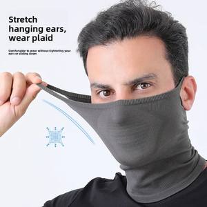 Masque de cyclisme Ruidong pour sports d'été, <span class=keywords><strong>cache</strong></span>-<span class=keywords><strong>cou</strong></span> en nylon coupe-vent et anti-poussière à quatre saisons, à accrocher aux oreilles, pour activités de plein air - Product Image 5