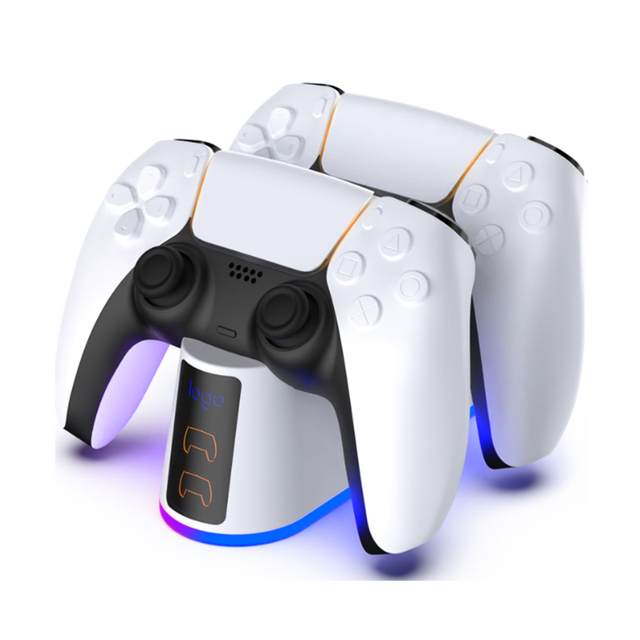 Fast Charger Dock for PS5 Joystick Type C DualSense Charging Station for PS5 Controller Dual Charging Dock for PS5 Gamepad
