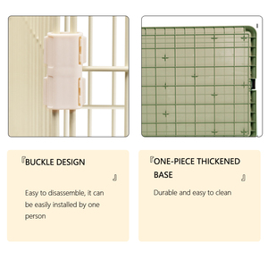 Bán buôn ba lớp Ba cửa lồng vật liệu thép không gỉ nhà lớn vật nuôi - Product Image 4