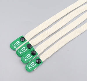 צמר גפן למשוך כבלים חבלים כפול חלול גומי שטוח חלול עבור אביזרים אורך מותאם אישית קלוע תיקים בגדים - Product Image 3