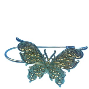 Butterfly <b>Curtain</b> <b>Hooks</b> Golden Plastic Anti Rust Traditional Design Hardware Accessories - Product Image 5