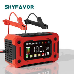 Nouveauté : <span class=keywords><strong>Chargeur</strong></span> de <span class=keywords><strong>batterie</strong></span> 12V 10A automatique intelligent rapide pour <span class=keywords><strong>moto</strong></span>, camion <span class=keywords><strong>et</strong></span> <span class=keywords><strong>voiture</strong></span> avec fonction d'alimentation - Product Image 2