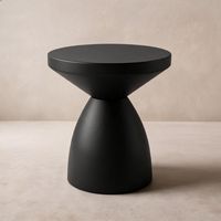 Table basse minimaliste en résine, design moderne blanc, meubles de salon faits à la main