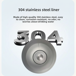 Gobelet isotherme en acier inoxydable à double paroi élégant et fonctionnel de 18 oz/32 oz SilverJet Isolation thermique de 12 à 24 heures Personnalisable - Product Image 1