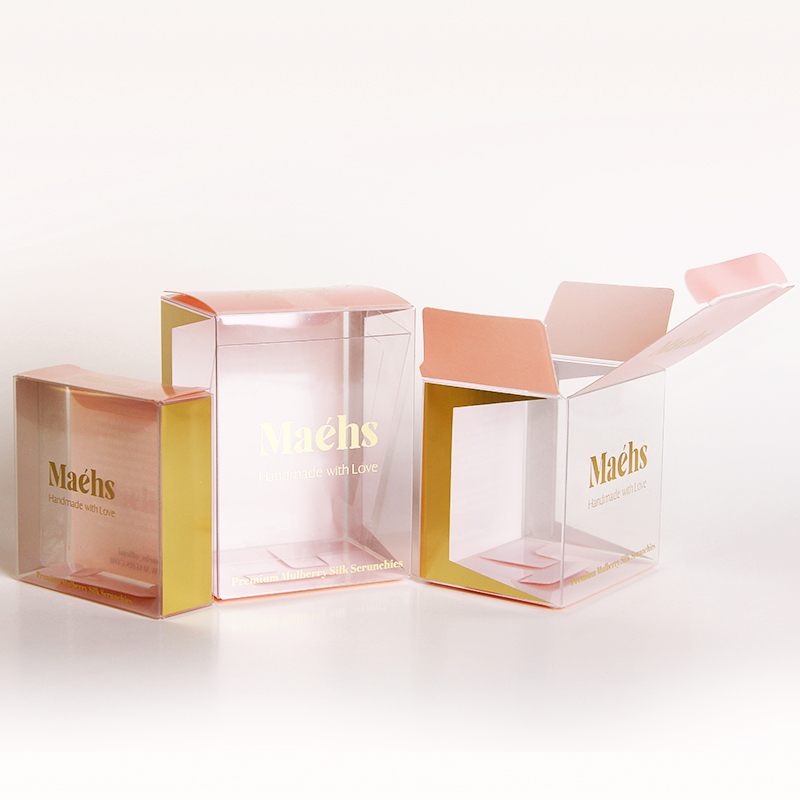 Clear Packaging Plastic Box Auto Button