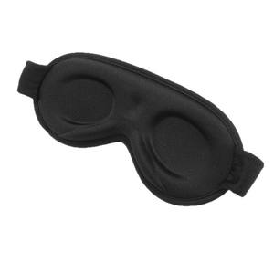 Masker tidur ekstensi bulu mata 3D, memori busa elastis rajut mewah untuk ekstensi bulu mata OEM 2026 - Product Image 4