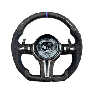 <span class=keywords><strong>Volant</strong></span> de sport universel en cuir avec construction en fibre de carbone et fonction de dégagement rapide pour la dérive - Product Image 2