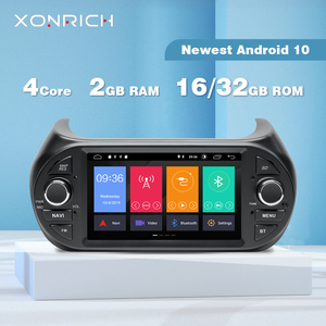 Touch Screen multimediale di navigazione per auto Video per Fiat belgio Citroen Nemo Peugeot <span class=keywords><strong>Bipper</strong></span> autoradio da 7 pollici Android 10.0 - Product Image 2