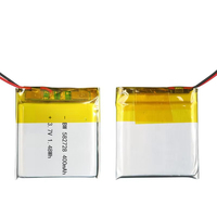 Usine petit lot personnalisation 3.7v 400mAh BW582728 cellule de batterie au lithium polymère pour montre-bracelet