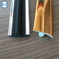 Décoration de meubles Profilé en plastique extrudé en forme de T Bande de chant en PVC