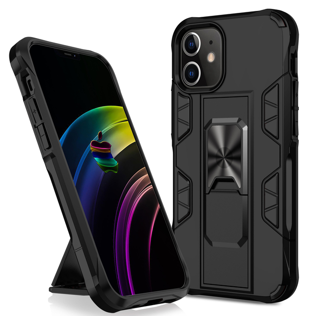 Armor Mobile Cover Shock Proof TPU PC Phone Case for iPhone 12 Mini Pro Max Accessories
