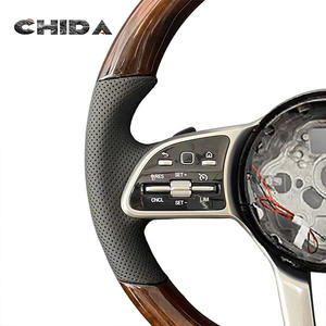 <span class=keywords><strong>Volant</strong></span> <span class=keywords><strong>en</strong></span> <span class=keywords><strong>bois</strong></span> de pêcher personnalisé pour <span class=keywords><strong>Mercedes</strong></span> Benz a E S C G-Class W205 W204 W212 W211 S300 S500 G500 G350 W222 - Product Image 4