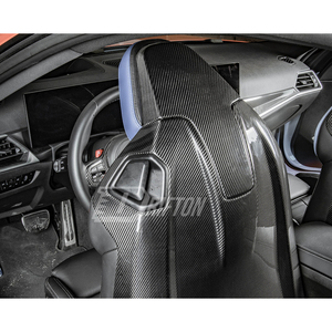 Cubiertas de Asiento Deportivo de Fibra de Carbono Seca Drifton Interiors, Acabado Brillante/Mate, Tejido 3K/6K/12K para BMW G87 M2 - Product Image 1